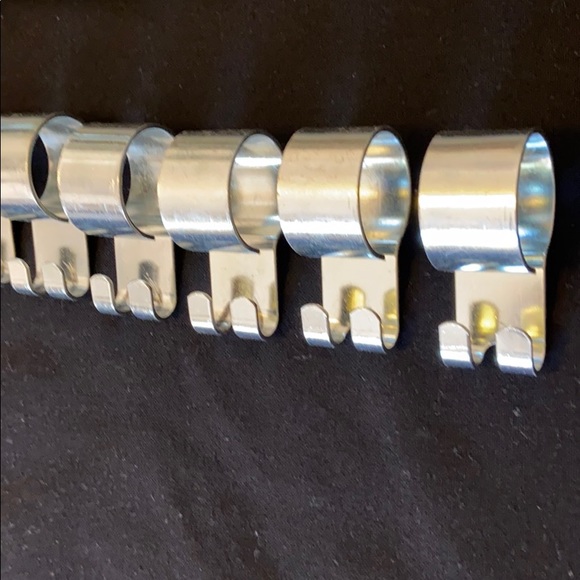 SS United States Line 12 Heavy Chrome Hangers - Picture 3 of 7